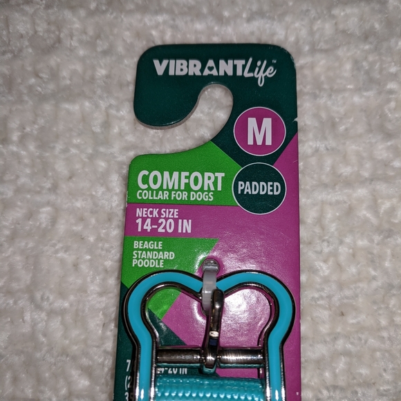 NWT! Medium Padded Dog Collar (14"-20" Neck) - Picture 5 of 5